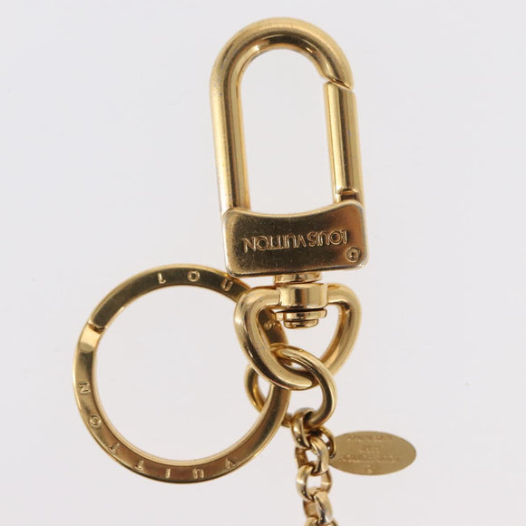 LOUIS VUITTON Porte Cre Vivienne Charm metal Pink M67298 LV Auth 157421A