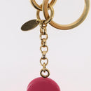 LOUIS VUITTON Porte Cre Vivienne Charm metal Pink M67298 LV Auth 157421A-8