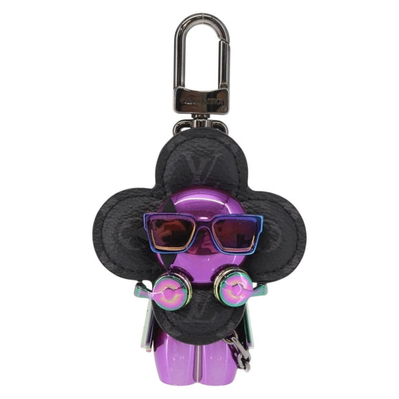 LOUIS VUITTON Eclipse Bijoux Sac Vivienne DJ Key Holder M69479 LV Auth 157422SM