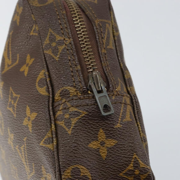 LOUIS VUITTON Monogram Trousse Toilette 23 Clutch Bag M47524 LV Auth 157423