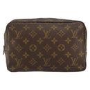 LOUIS VUITTON Monogram Trousse Toilette 23 Clutch Bag M47524 LV Auth 157423-13