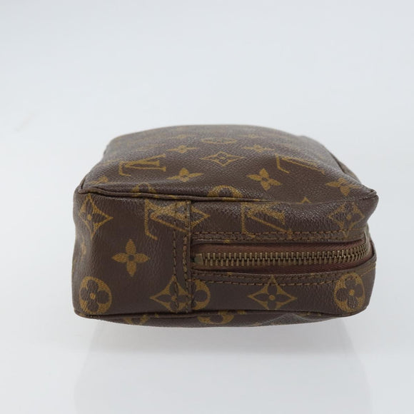 LOUIS VUITTON Monogram Trousse Toilette 23 Clutch Bag M47524 LV Auth 157423