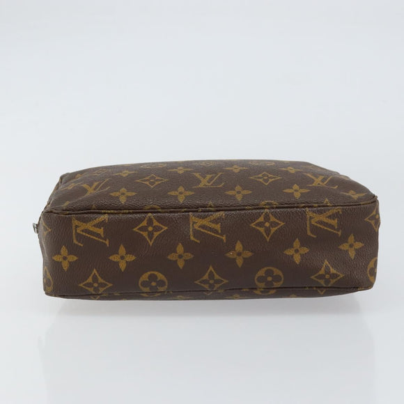 LOUIS VUITTON Monogram Trousse Toilette 23 Clutch Bag M47524 LV Auth 157423
