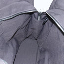 HERMES Her LineMM Hand Bag Canvas Gray Silver Auth 157426-17