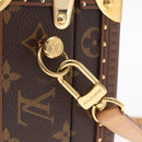 LOUIS VUITTON Monogram Petite Vallees Hand Bag 2way M20468 LV Auth 157427SM-19
