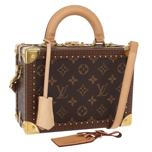LOUIS VUITTON Monogram Petite Vallees Handtas 2way M20468 LV Auth 157427SM