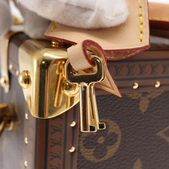 LOUIS VUITTON Monogram Petite Vallees Hand Bag 2way M20468 LV Auth 157427SM