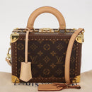LOUIS VUITTON Monogram Petite Vallees Hand Bag 2way M20468 LV Auth 157427SM-12