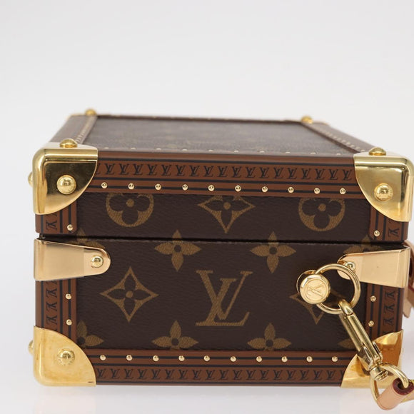 LOUIS VUITTON Monogram Petite Vallees Hand Bag 2way M20468 LV Auth 157427SM