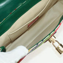 LOUIS VUITTON Monogram Velvet Chain Dolly Pochette Hand Bag M95208 Auth 157461SM-10