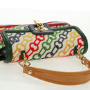 LOUIS VUITTON Monogram Velvet Chain Dolly Pochette Hand Bag M95208 Auth 157461SM-6