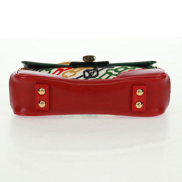 LOUIS VUITTON Monogram Velvet Chain Dolly Pochette Hand Bag M95208 Auth 157461SM