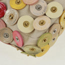 LOUIS VUITTON Fleur Tinkerbell Hand Bag Leather White M95407 LV Auth 157462SM-17