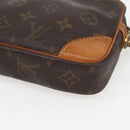 LOUIS VUITTON Monogram Marly Dragonne PM Clutch Bag M51827 LV Auth 157463-15