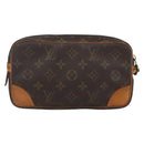 LOUIS VUITTON Monogram Marly Dragonne PM Clutch Bag M51827 LV Auth 157463-2