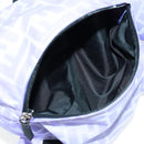 FENDI Zucca Canvas Bear Backpack Nylon Purple Silver Auth 157464SAM-10