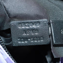 FENDI Zucca Canvas Bear Backpack Nylon Purple Silver Auth 157464SAM-11