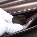 GUCCI Shoulder Bag Leather Gold Metallic brown 001 2058 1920 0 Auth 157469-24