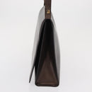 GUCCI Shoulder Bag Leather Gold Metallic brown 001 2058 1920 0 Auth 157469-4