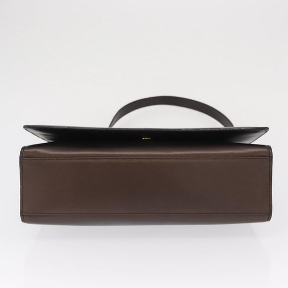 GUCCI Shoulder Bag Leather Gold Metallic brown 001 2058 1920 0 Auth 157469