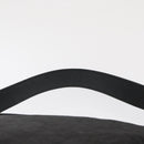 CELINE Schultertasche Leder Schwarz Gold Auth 157472-8