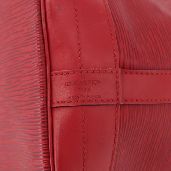 LOUIS VUITTON Epi Noe Shoulder Bag Red M44007 LV Auth 157474