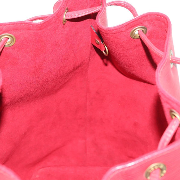 LOUIS VUITTON Epi Noe Shoulder Bag Red M44007 LV Auth 157474