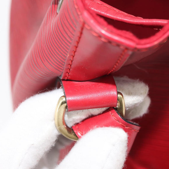 LOUIS VUITTON Epi Noe Shoulder Bag Red M44007 LV Auth 157474