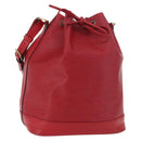 LOUIS VUITTON Epi Noe Shoulder Bag Red M44007 LV Auth 157474-1