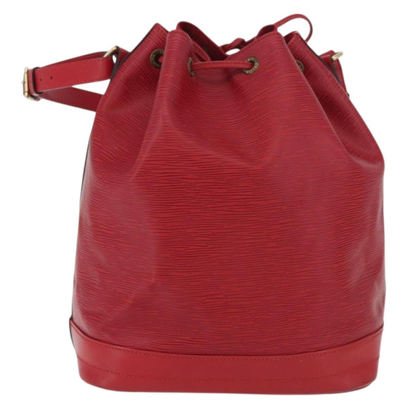 LOUIS VUITTON Epi Noe Shoulder Bag Red M44007 LV Auth 157474