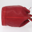 LOUIS VUITTON Epi Noe Shoulder Bag Red M44007 LV Auth 157474-3