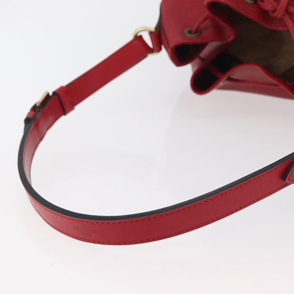 LOUIS VUITTON Epi Noe Shoulder Bag Red M44007 LV Auth 157474