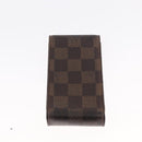LOUIS VUITTON Damier Ebene Etui cigarette Cigarette Case 3 Set LV Auth 157476-19