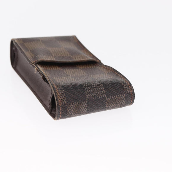 LOUIS VUITTON Damier Ebene Etui cigarette Cigarette Case 3 Set LV Auth 157476