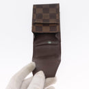 LOUIS VUITTON Damier Ebene Etui cigarette Cigarette Case 3 Set LV Auth 157476-24