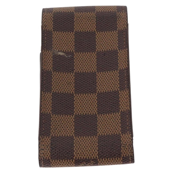 LOUIS VUITTON Damier Ebene Etui cigarette Cigarette Case 3 Set LV Auth 157476