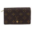 LOUIS VUITTON Monogram Portefeuille Tresol Wallet M61736 LV Auth 157480-13