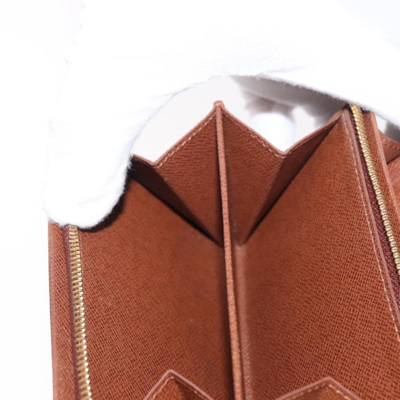 LOUIS VUITTON Monogram Portefeuille Tresol Wallet M61736 LV Auth 157480