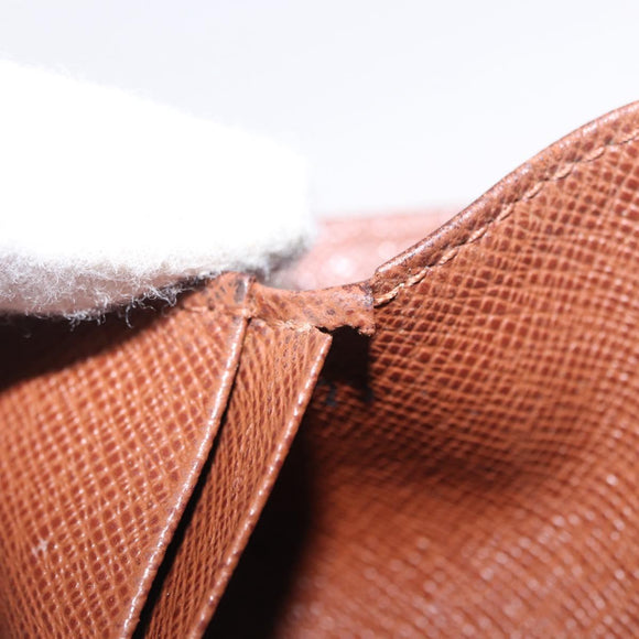 LOUIS VUITTON Monogram Portefeuille Tresol Wallet M61736 LV Auth 157480