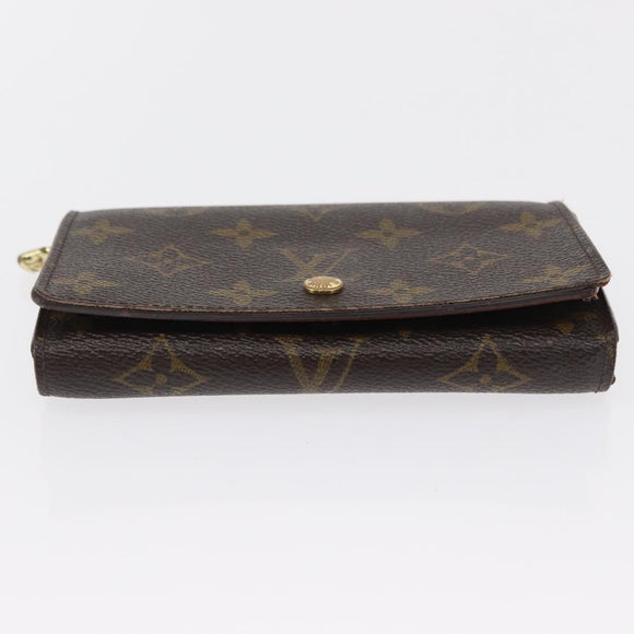 LOUIS VUITTON Monogram Portefeuille Tresol Wallet M61736 LV Auth 157480