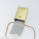 LOUIS VUITTON Monogram Vernis Green Cigarette Case Gris LV Auth 157481-15