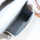 LOUIS VUITTON Monogram Vernis Green Cigarette Case Gris LV Auth 157481-17