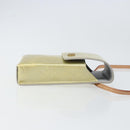 LOUIS VUITTON Monogram Vernis Green Cigarette Case Gris LV Auth 157481-4