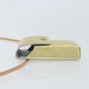 LOUIS VUITTON Monogram Vernis Green Cigarette Case Gris LV Auth 157481-5