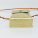 LOUIS VUITTON Monogram Vernis Green Cigarette Case Gris LV Auth 157481-9