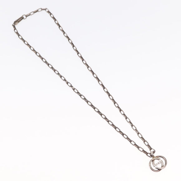 GUCCI Necklace metal 2 Set Silver tone Auth 157482