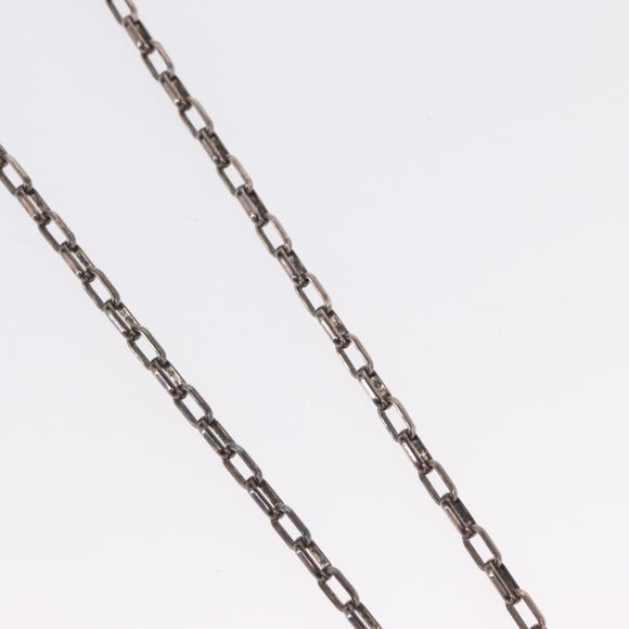 GUCCI Necklace metal 2 Set Silver tone Auth 157482