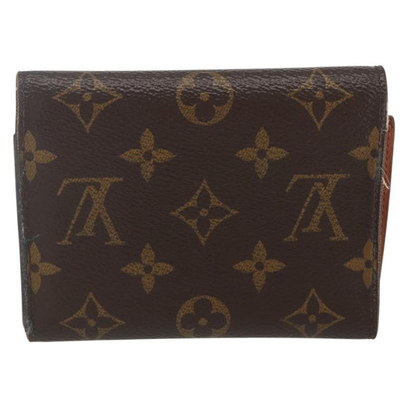 LOUIS VUITTON Monogram PortefeuilleFlower Compact Wallet M62567 LV Auth 157486