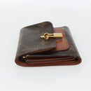 LOUIS VUITTON Monogram PortefeuilleFlower Compact Wallet M62567 LV Auth 157486-3