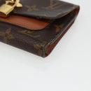 LOUIS VUITTON Monogram PortefeuilleFlower Compact Wallet M62567 LV Auth 157486-7